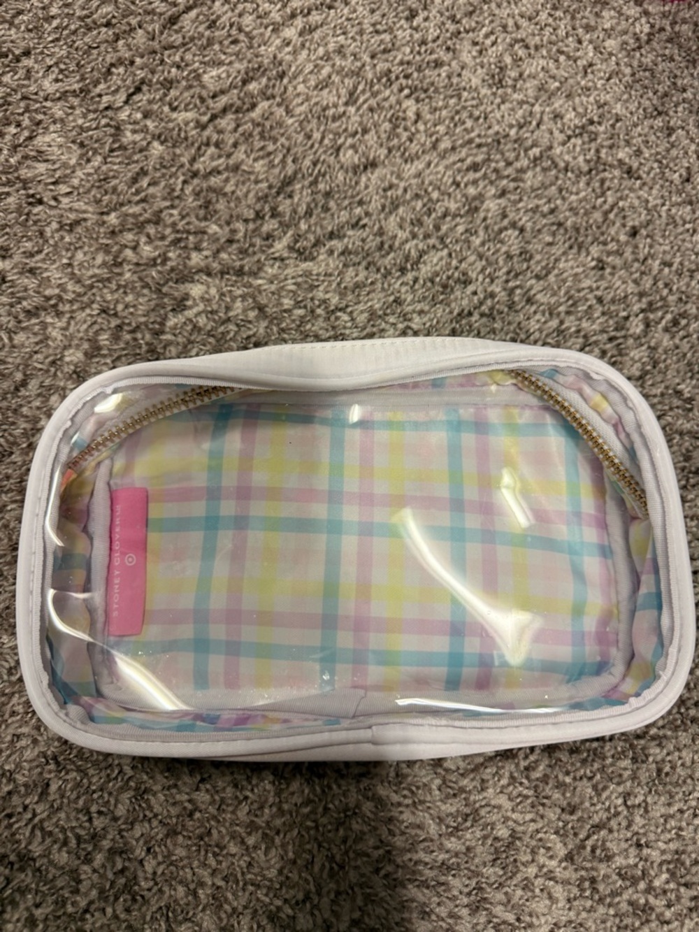 Stoney clover for target white pouch